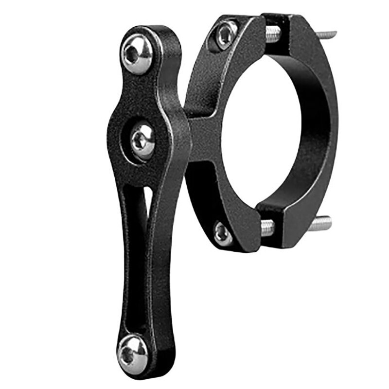 -Bicycle MTB Water Bottle Clip Cage Holder Clamp Handlebar Bracket Mount Seatpost Handlebar Front Fork Frame Tube: Black