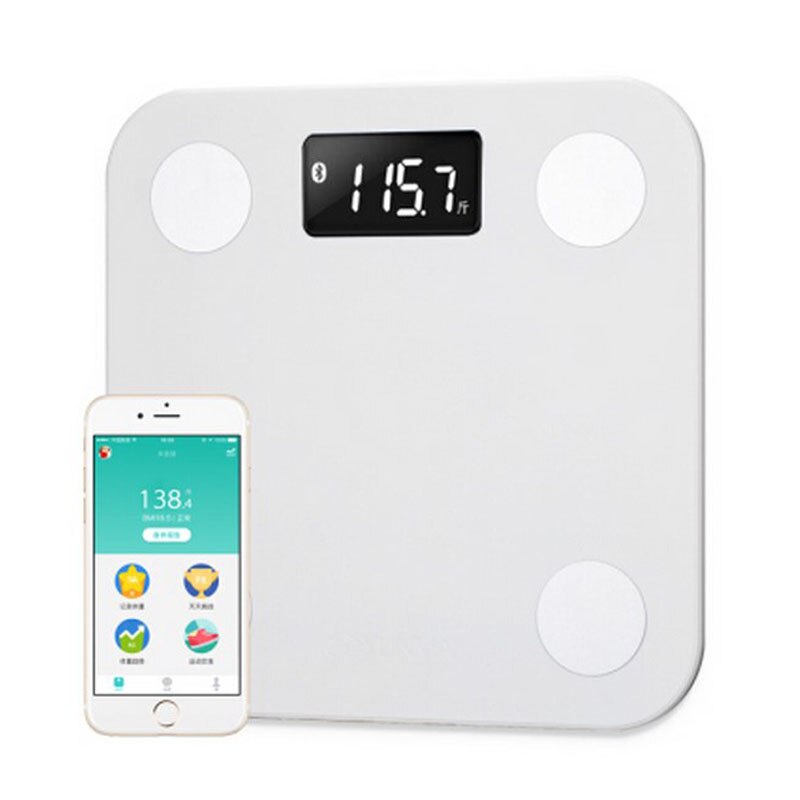 bathroom Smart Yunmai Mini Scale Digital Body Fat Weight Scale Body Balance Human Weighing Scales Floor Balance Connect: Default Title