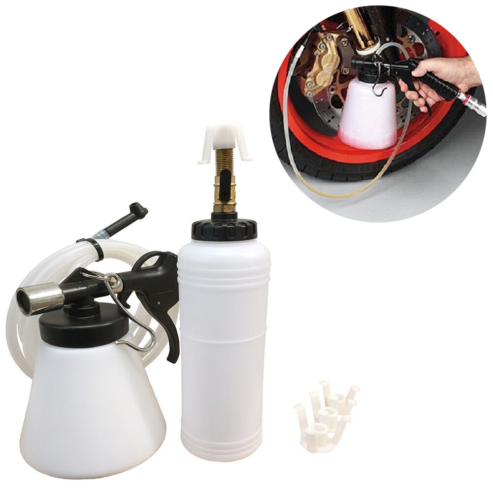 Vacuum Clutch Oil Tube Bleeding Brake Car Kit Refill Bleeder Pneumatic