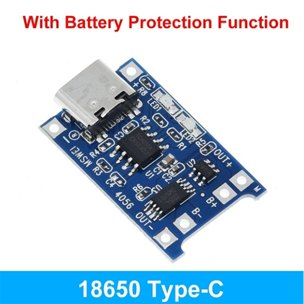 10 stücke 5V 1A 18650 TP4056 Lithium-Batterie Ladegerät Modul Lade Board Mit Schutz Dual Funktionen 1A Li-Ion: YELLOW