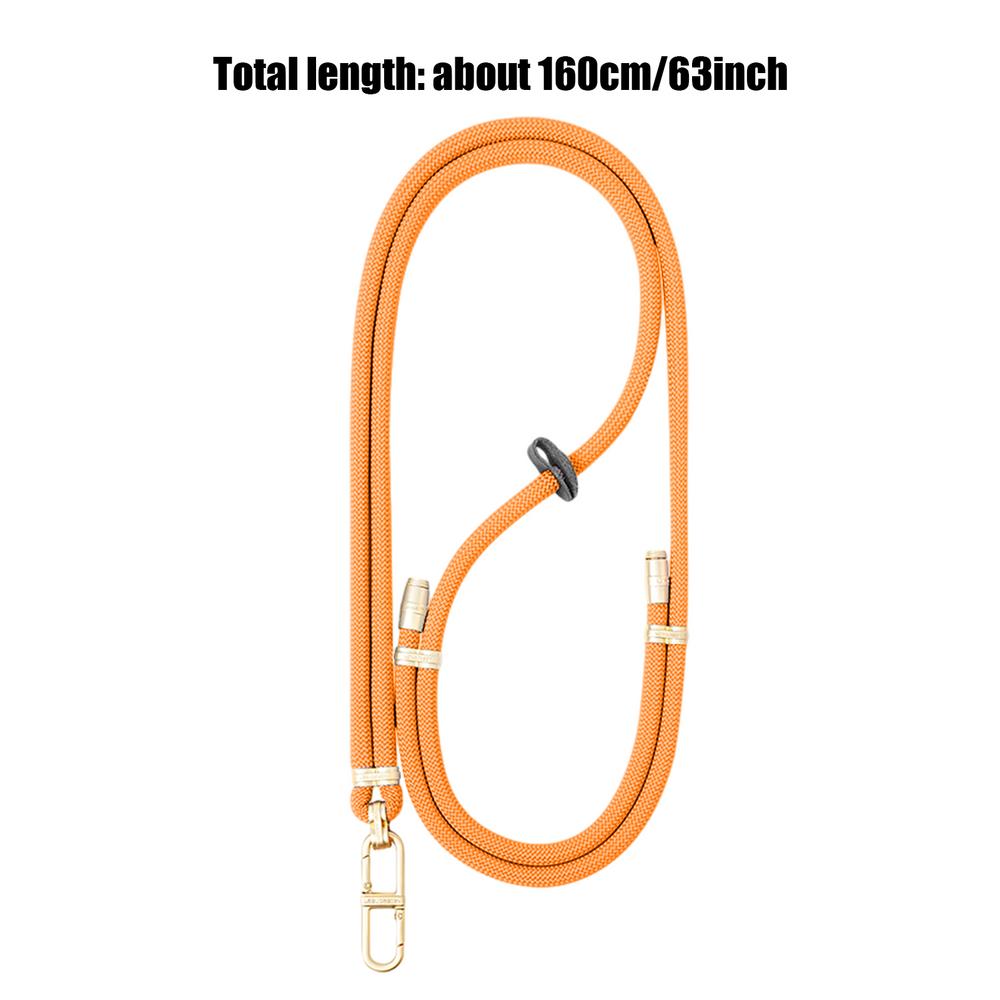 Cell Phone Holder Around Neck Adjustable Anti Theft Wrist Strap Phone Strap Universal Phone Lanyard For Men And Women Phone: Orange