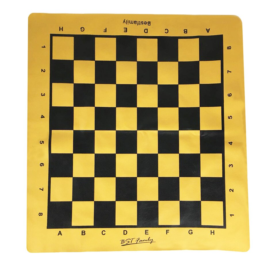 Skakbræt pu læder skakbrikker sætbræt 46*50cm brik 45*50mm foldedammer eller shogi skakbræt  ib4: Default Title