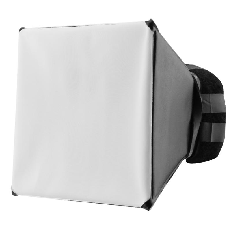 Universal- PVC-Licht Diffusor Softbox Faltbare Foto Studio Licht Weichen Kasten für Kanon Nikon Sony Olymp 125x100mm