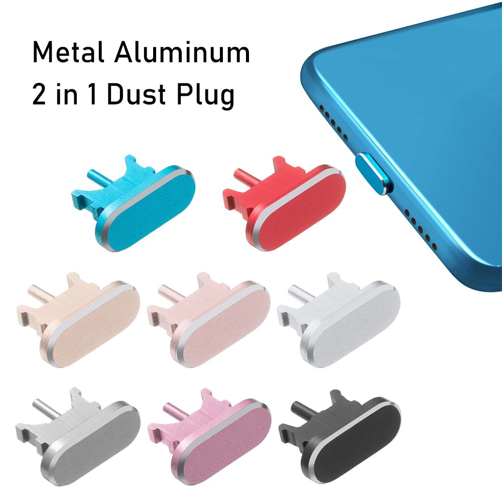 Slijtvaste Anti Stof Plug Voor Iphone 12 11 Pro Max X Xr Max 8 7 6S Plus charger Port Blok Metal Stopper Stofdicht Cover