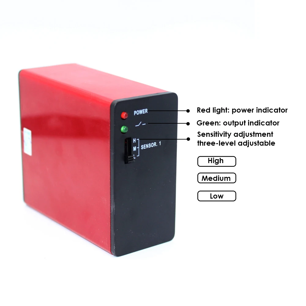 Vehicle Loop Detector 220V Traffic Toll Gate Car Sensor Barrier Bar Anti-Smashing Opener Ground Metal Coil Car Passing Induction