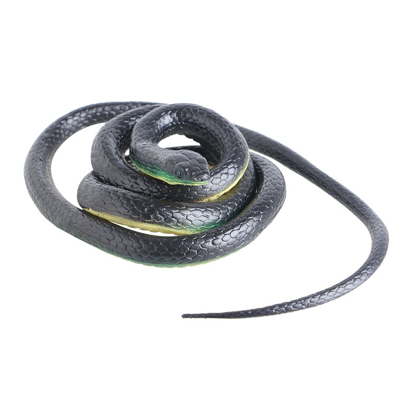 1Pc 130Cm Echte Rubber Speelgoed Nep Slang Magie Speelgoed