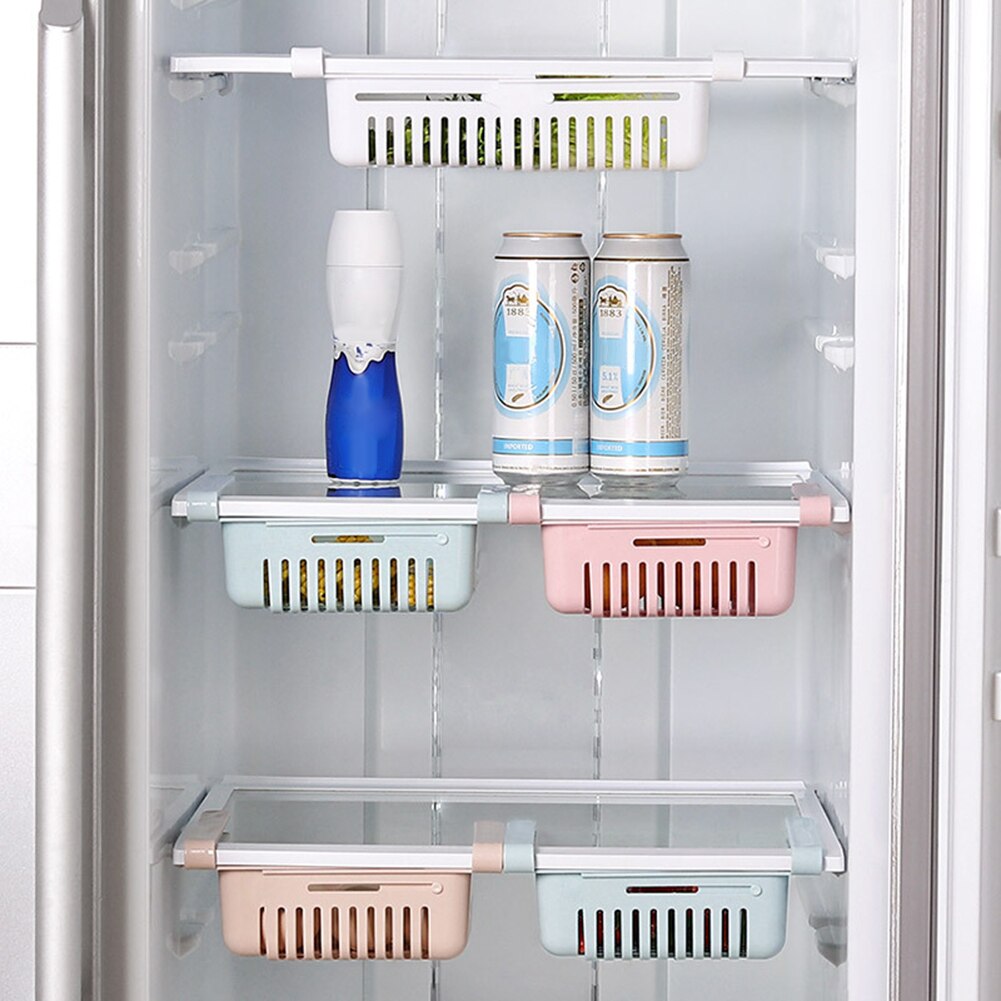 Acessórios de cozinha geladeira organizador freezer prateleira titular rack cozinha ferramentas armazenamento casa gadgets cocina accesorios