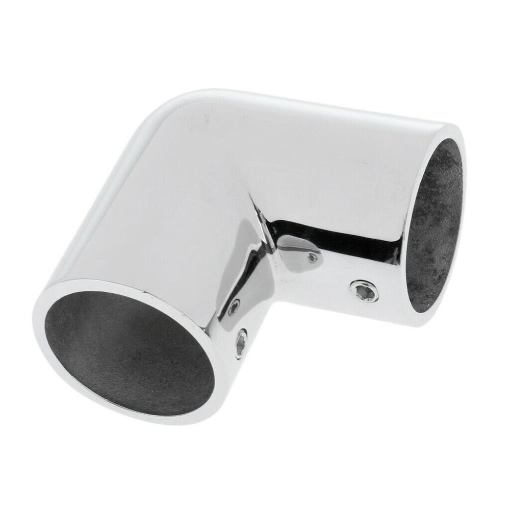 Boat Hand Rail Fitting 90 Degree - 1" Elbow 316 Stainless Steel Marine Hardware