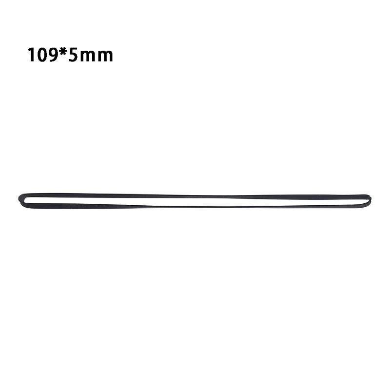 5mm Wide Turntable Rubber Belt Flat Drive Belt for Vinyl Record Player Turntable AXYF: 5X109MM