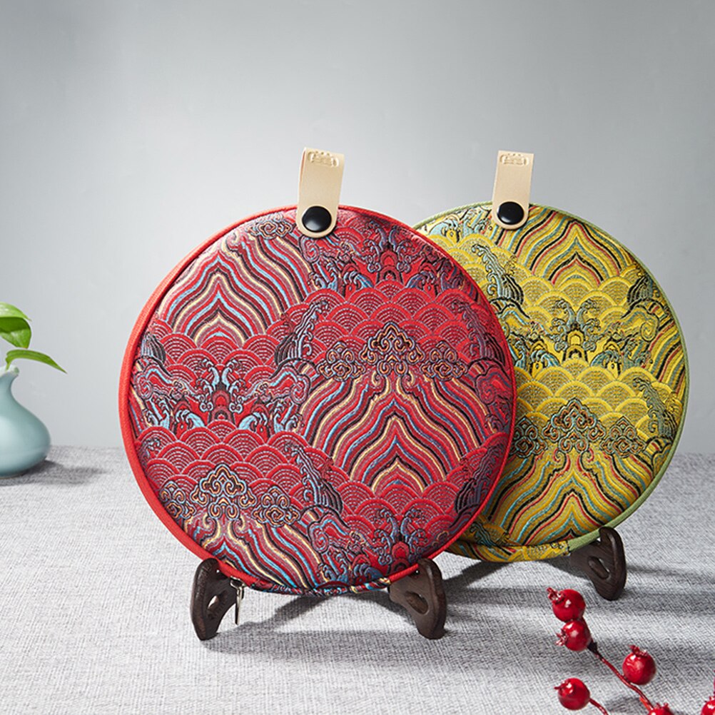 Cloth Art Tea Cake Storage Bag Pu 'er Tea Cake Box Pu 'er Tea Cake Storage Pouch