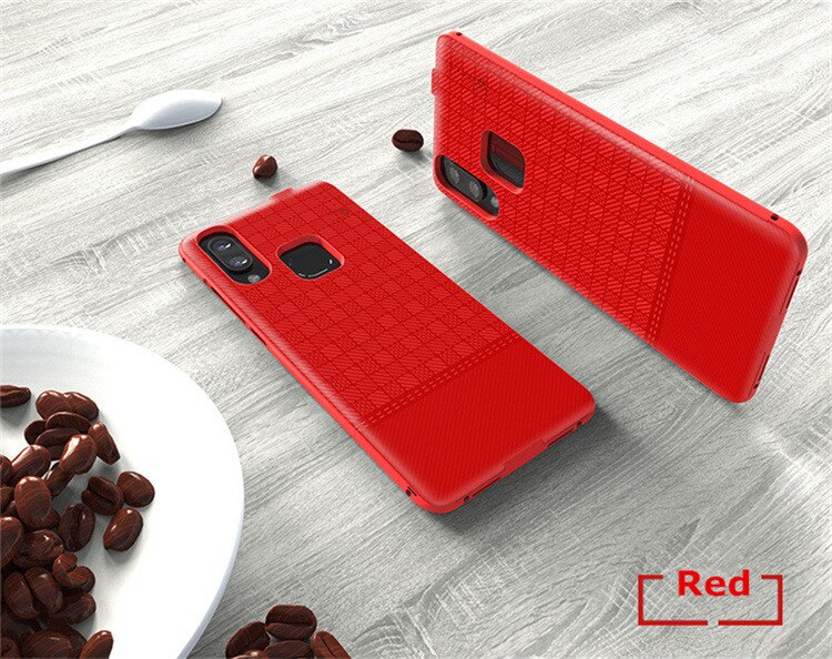 NTSPACE, funda de energía para Xiaomi Mi Play, funda para cargador de batería, batería de respaldo extensible de 5000mAh, funda para carga de batería con Clip trasero: Rojo