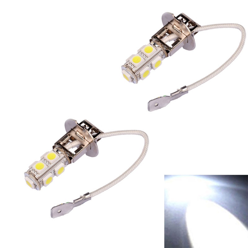 2 kpl/sarja autovalo  h3 led suuritehoinen led sumuvalon päiväajovalopolttimo 5500k-6500k superkirkas led automaattinen polttimo
