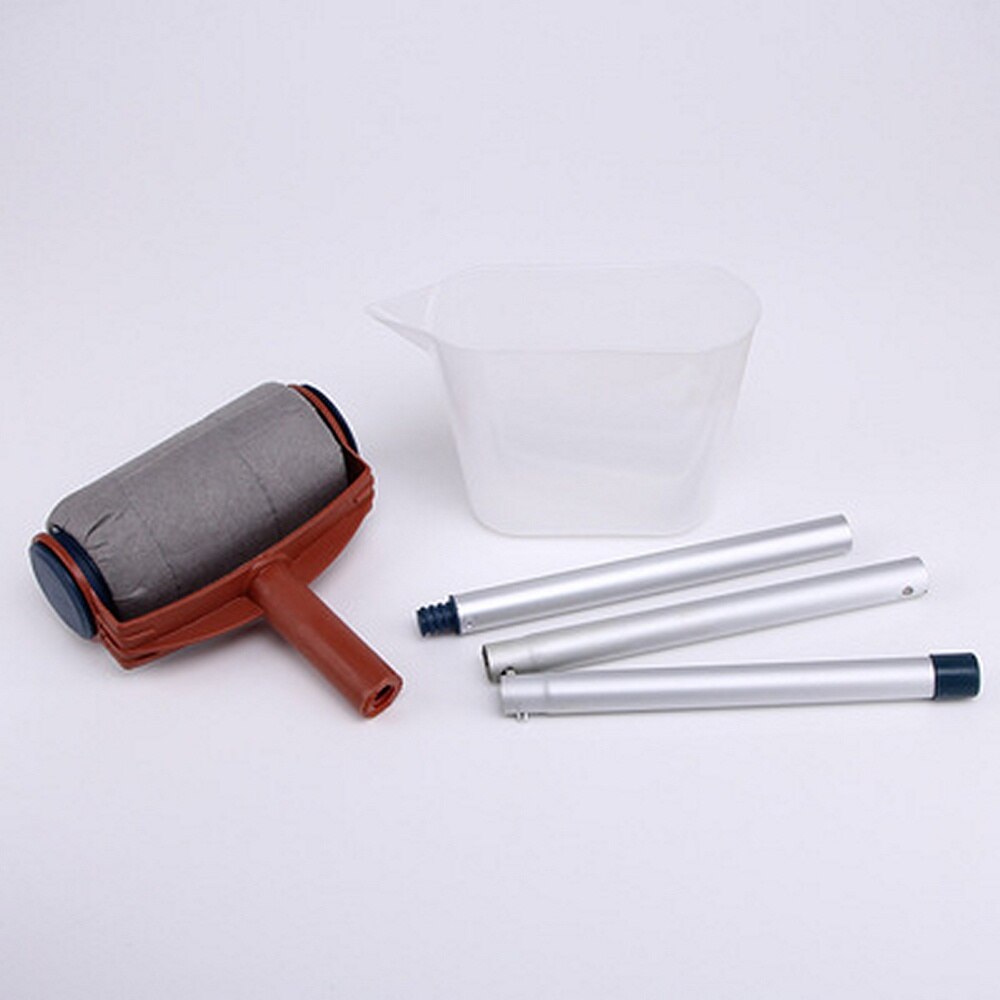 Multifunction Paint Roller Brush Set Home Decorative Wall Handle Mural Paint Brush Sturdy Practical Handle Paint Brush Tool