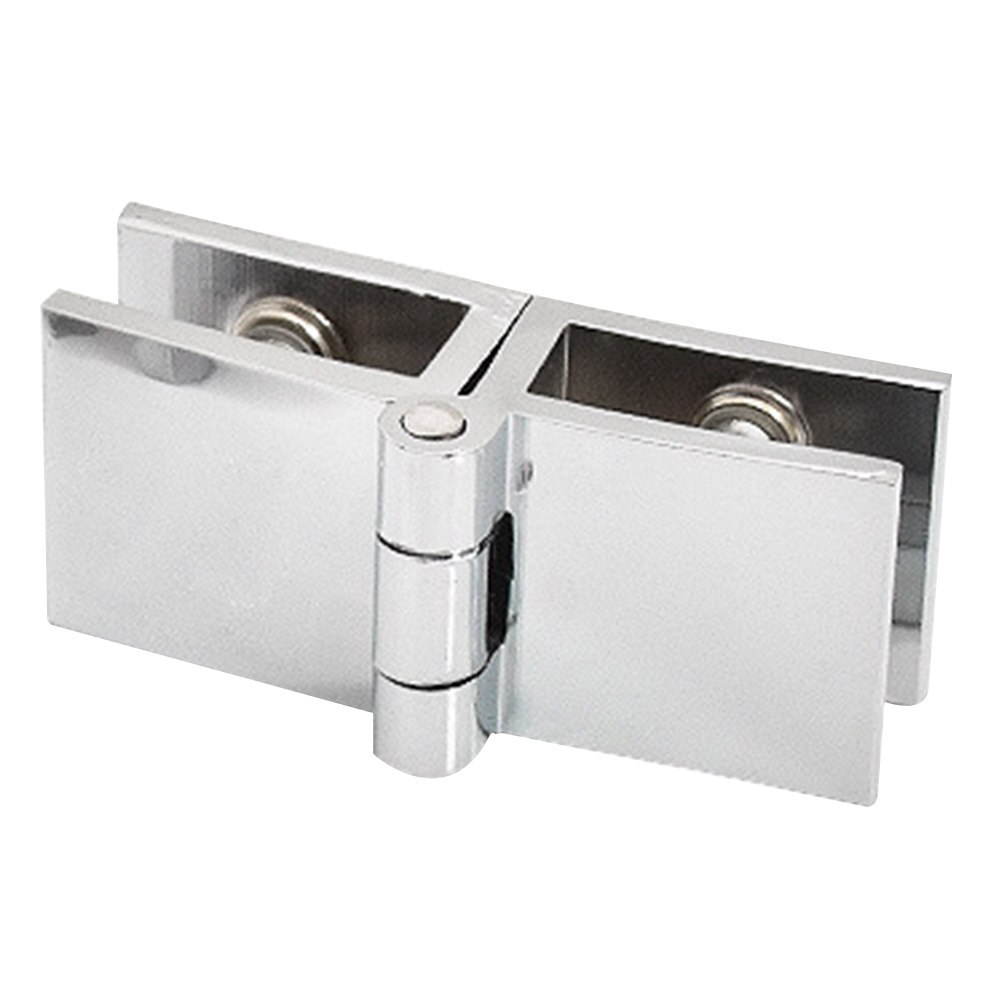 90 180 Degree Bathroom Cupboard Easy Install Home Door Hinge Bilateral Clip Glass Clamp Furniture Practical Durable Cabinet Zinc
