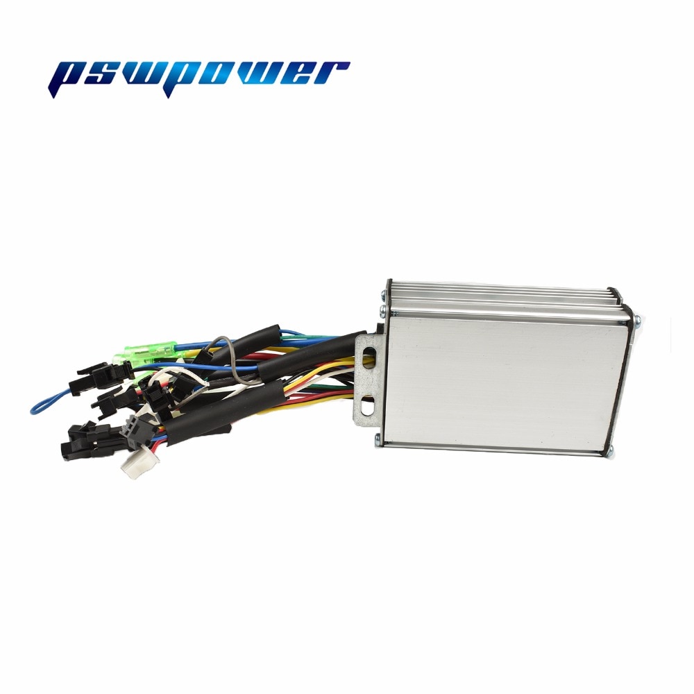 36V/48V 500W Brushless DC Sine Wave sensor Controller ebike Electric Bicycle Hub Motor Controller with right output