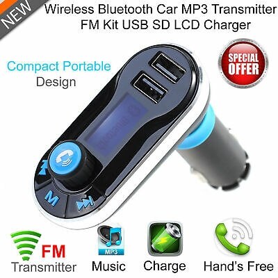 Fm-zender Usb-oplader Mp 3 Speler Handsfree Bluetooth Auto