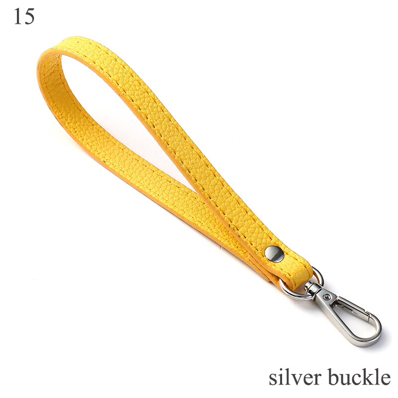 Alle-Match Clutch Bag Strap Portemonnee Riem Vrouwen Pols Zak Riem Effen Kleur Vrouwen Eenvoudige Handvat Purse Bag Riem vervanging