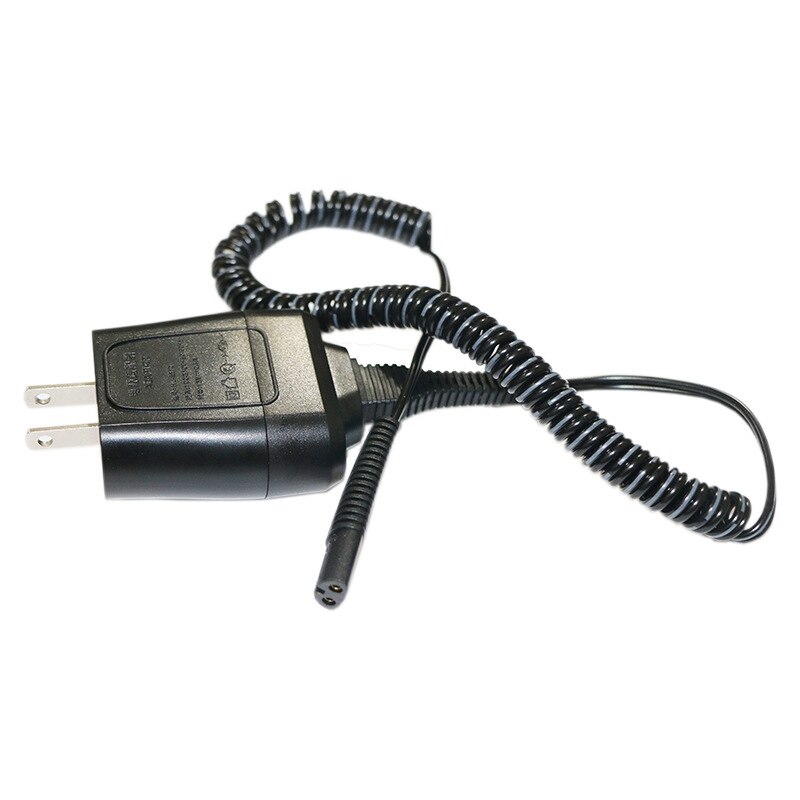 Cable de alimentación para afeitadora Braun Series 7, 3, 5, S3, cargador para maquinilla de afeitar eléctrica Braun 190/199, reemplazo, adaptador de 12V, enchufe de EE. UU.: Default Title