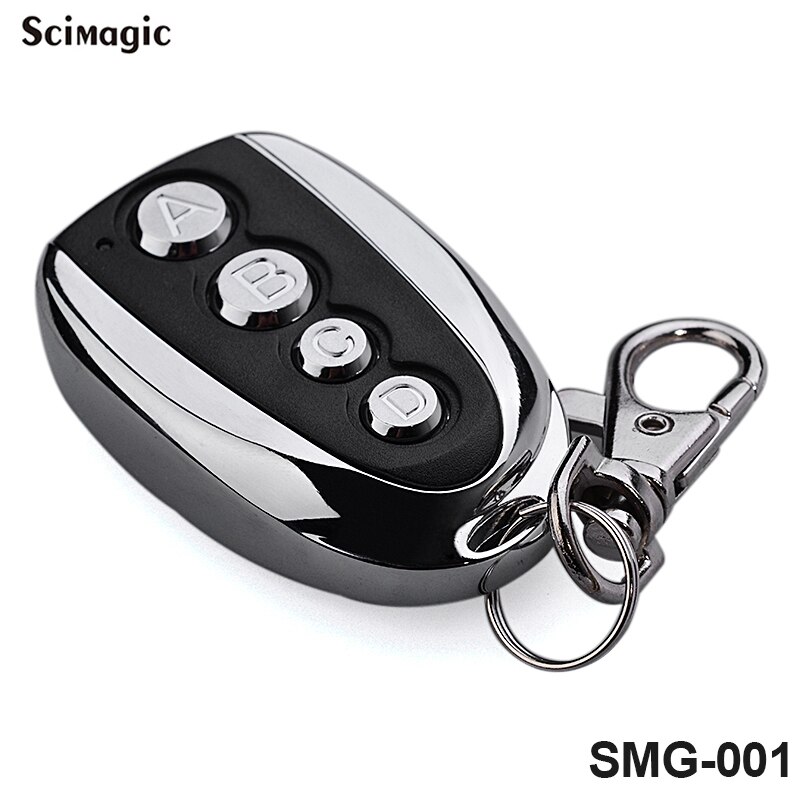 BENINCA TO.GO 2WP / TO.GO 4WP garage door remote control 433MHZ fixed code gate control clone command key fob: SMG-001