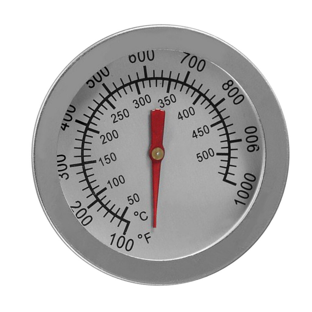 Termómetro parrila ahumadora para barbacoa, medidor de temperatura de 100-1000 grados Fahrenheit 50-500 grados