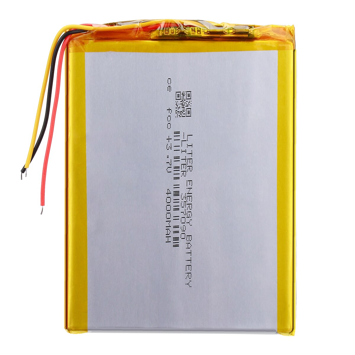 Tablette Lithium polymère 3 lignes 357090 3.7V 4000mAh, avec panneau de Protection pour tablette PC U25GT