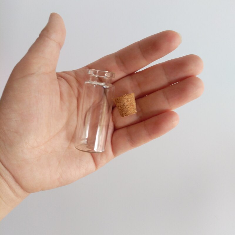 50pcs/lot 12ml clear glass vials 22*55mm diameter 22mm Wishing glass bottles with cork Home crafts Essential oil bottle