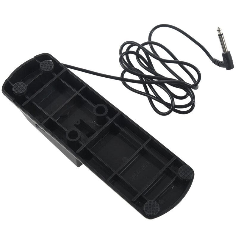 Electric Piano Sustain Damper Pedal Keyboard Instrument Organ Sustain Pedal Silver