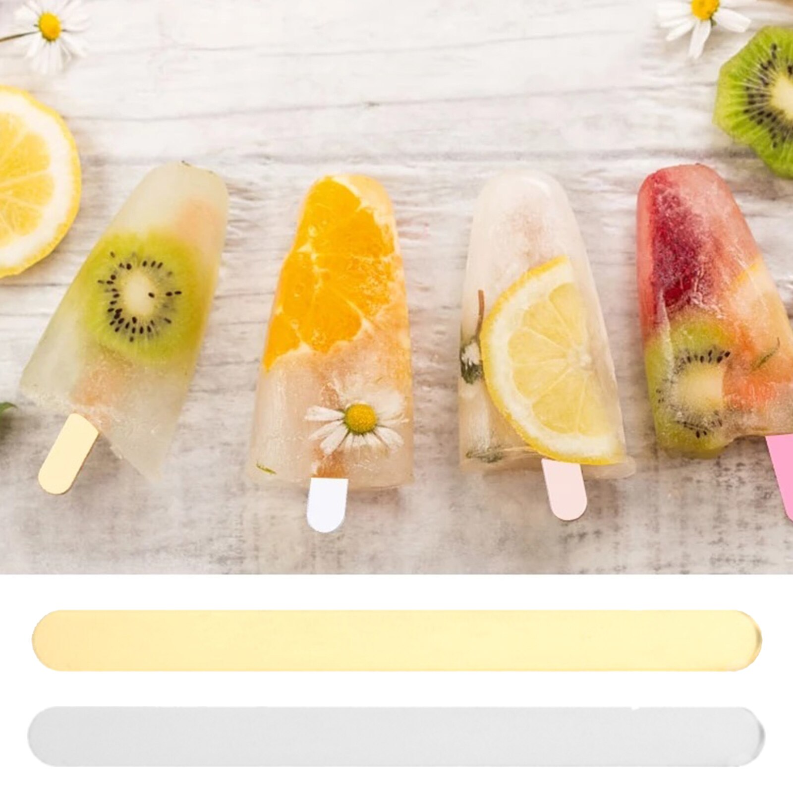 VOGVIGO Ice Cream Sticks Popsicle Stick Kids Crafts DIY Handmade Making Crafts Baby Shower Kis