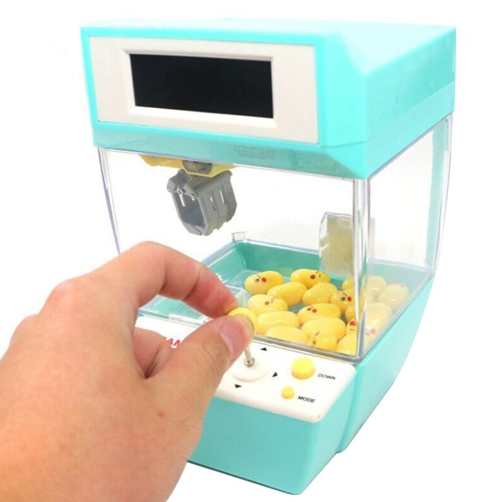 Children's Hand Candy Machine Small Clip Doll Machine Mini Twist Sugar Machine Boys And Girls DesktopToys