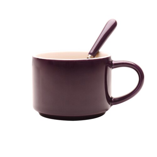 Udendørs vintage kaffekrus keramiske kontorkrus kaffekopper rejse keramisk mælk tyrkisk canecas de porcelana kaffekrus kop: -en