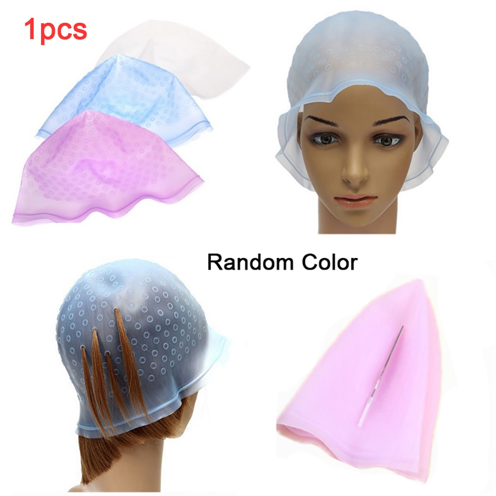 Haarverf highlighting kap haak salon haarverf herbruikbare set glazuur tipping verven kapsel doe-het-zelf gereedschap willekeurig