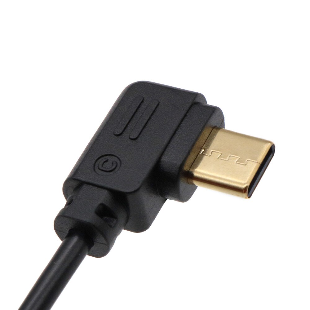 Para estabilizador Zhiyun Crane 2 / Weebill S a Canon EOS R / RP o Nikon Z6 / Z7, etc. Cable de control de 35 cm tipo C a micro USB (2,0)