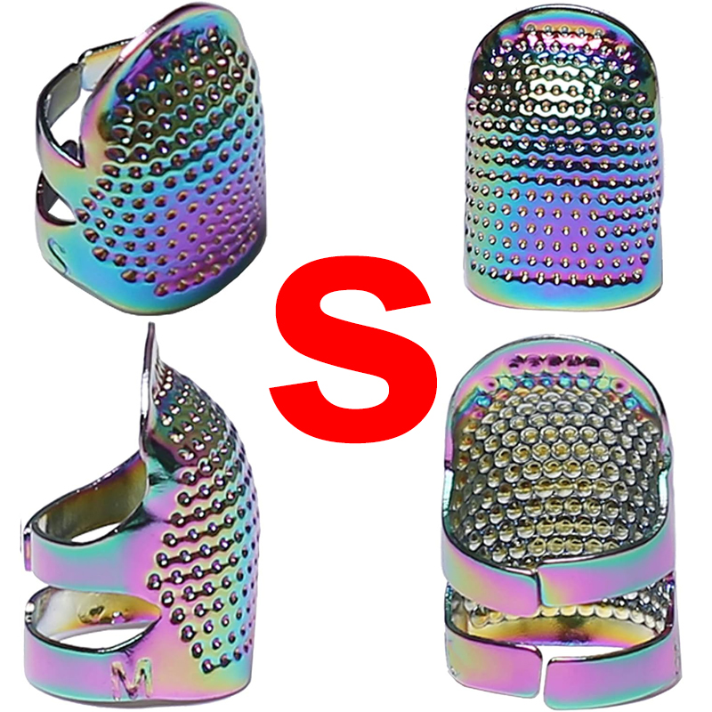 Dedal de costura ajustável retro costura dedo proteção capa agulha dedal anel artesanal diy artesanato bordado ferramentas de costura: XL / Verde exército