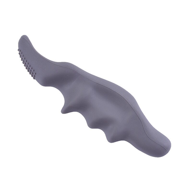 Duim Massage Apparaat Siliconen Duim Saver Massager Fysiotherapie Klein Gereedschap Full Body Deep Tissue Trigger Massage Apparaat 15.5Cm: Blauw