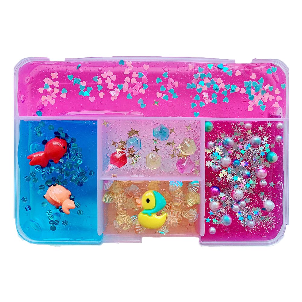 Flauschigen Schleim Liefert Spielzeug DIY Licht Weiche Baumwolle Charms Schleim Obst Kit Wolke Handwerk Antistress Kinder Spielzeug Schleim Ton Ball supplie: A