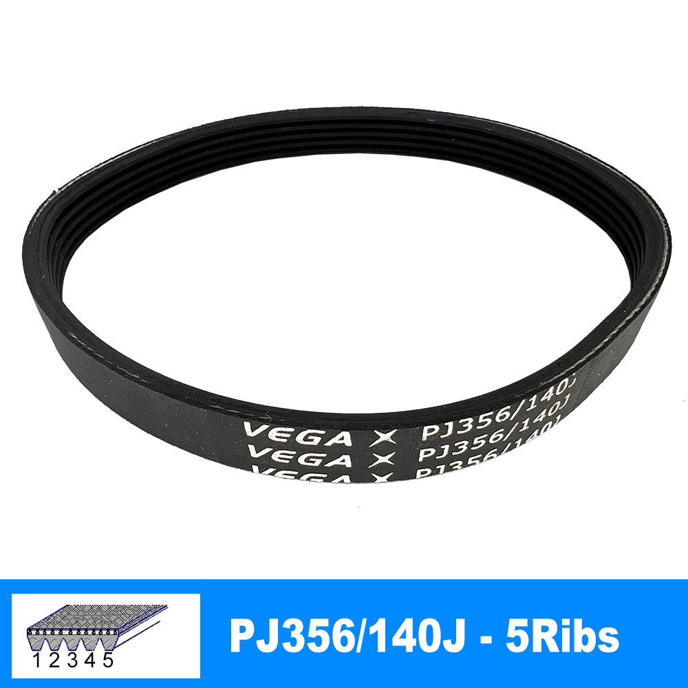VEGA V-Belt PJ356 140J 3/4/5/6/7 costillas para correa de Motor modelo RC DIY