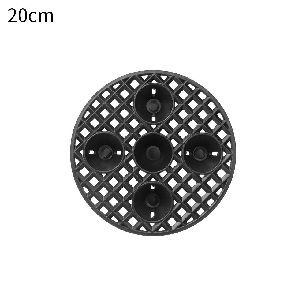 Plastic Plant Level Pot Elevator 20/30/40cm Heavy Duty Plant Stands Outdoor Pot Tray Flower Pot Plant Holder Floor Protector: Light Grey