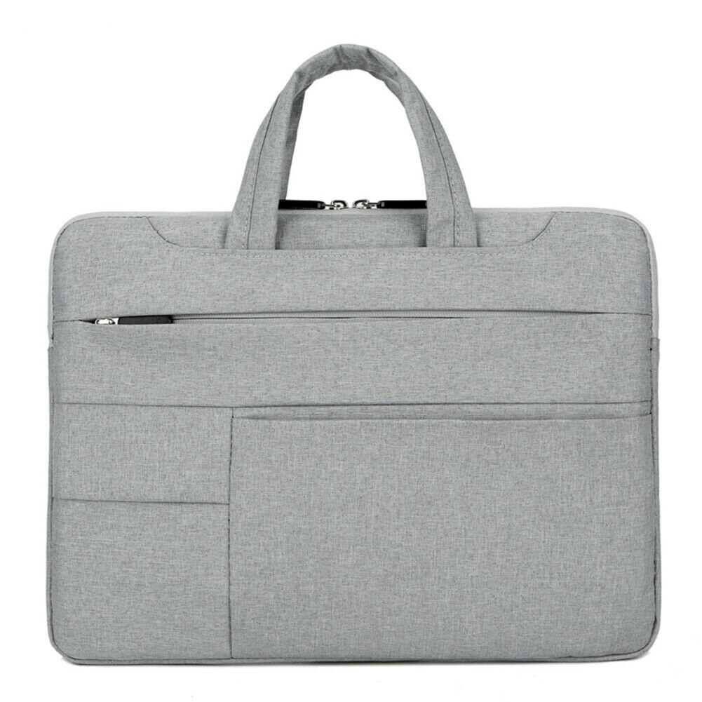 Notebook Laptop Sleeve Carry Fall Tasche Handtasche Für Mac MacBook Air Pro 13 "14" 15": Licht Grau / 15