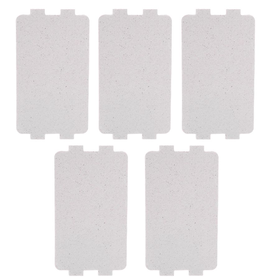 5 uds. Horno microondas de 116x64mm Placa de Mica repuesto de chapa accesorio de reparación aparato de cocina