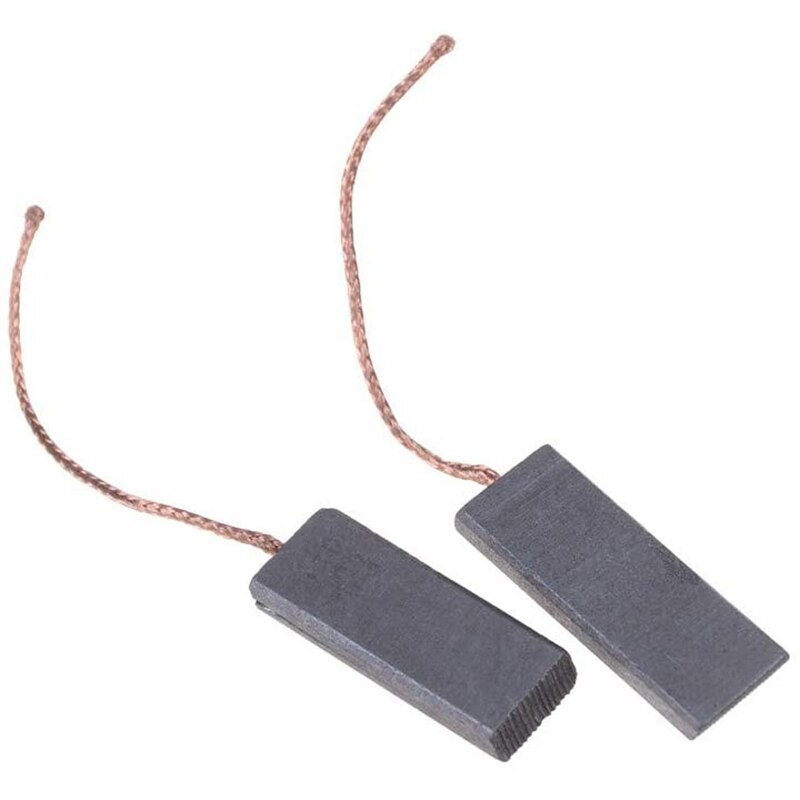 Black Carbon Brush Motor Washing Machine Carbon Brushes for Siemens Washing Machine 8Pcs