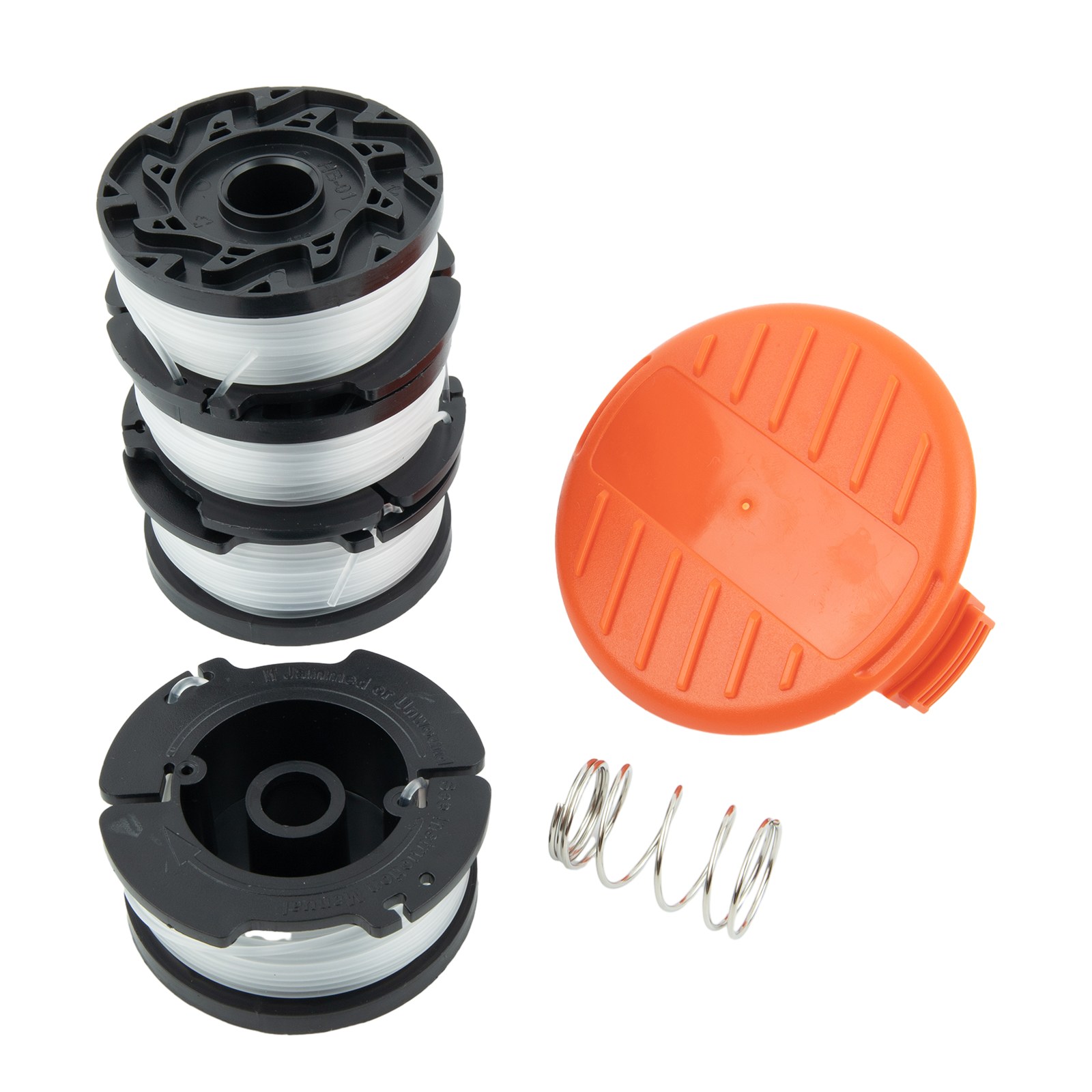 Carrete recortador de césped para Black Decker Cap AF100, GL280, GL301, GL425, GL430, accesorios de herramientas eléctricas de jardín