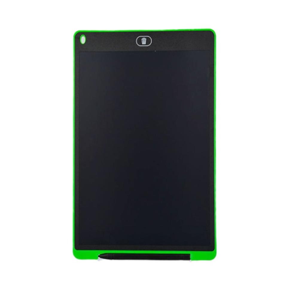 12 zoll LCD Schreiben Tablette Löschen Zeichnung Tablette Elektronische Papierlose LCD Handschrift Pad freundlicher Schreibtafel Zeichnung Spielzeug: Grün