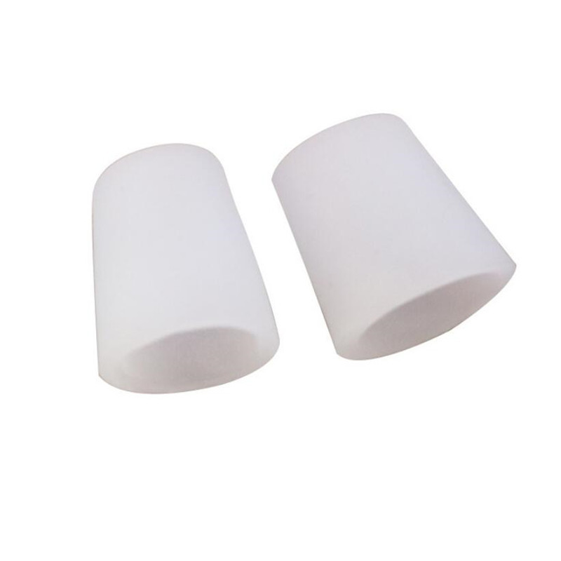 10 stks/5 pairs Siliconen gel kleine teen buis likdoorns blaren Corrector pinkie protector gel bunion mouw teen Bone Brace Ondersteuning