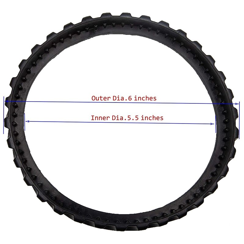 Zwembad Cleaner Onderdelen Exacte Track Replacement Tire Track Wiel R0526100 Voor Zodiac MX8 Elite,MX6 Elite,MX8,Mx6