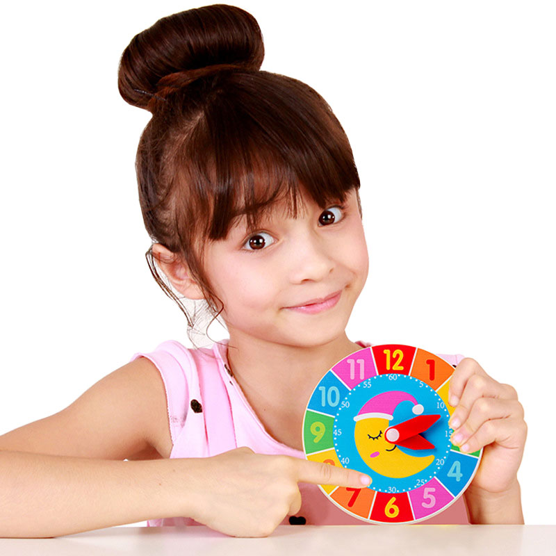 Montessori freundlicher Uhr Spielzeug Kognitiven Digital Zeit Spaß Lernen Spiele Uhren FrüHenne Lernen Pädagogisches Spielzeug Für freundlicher