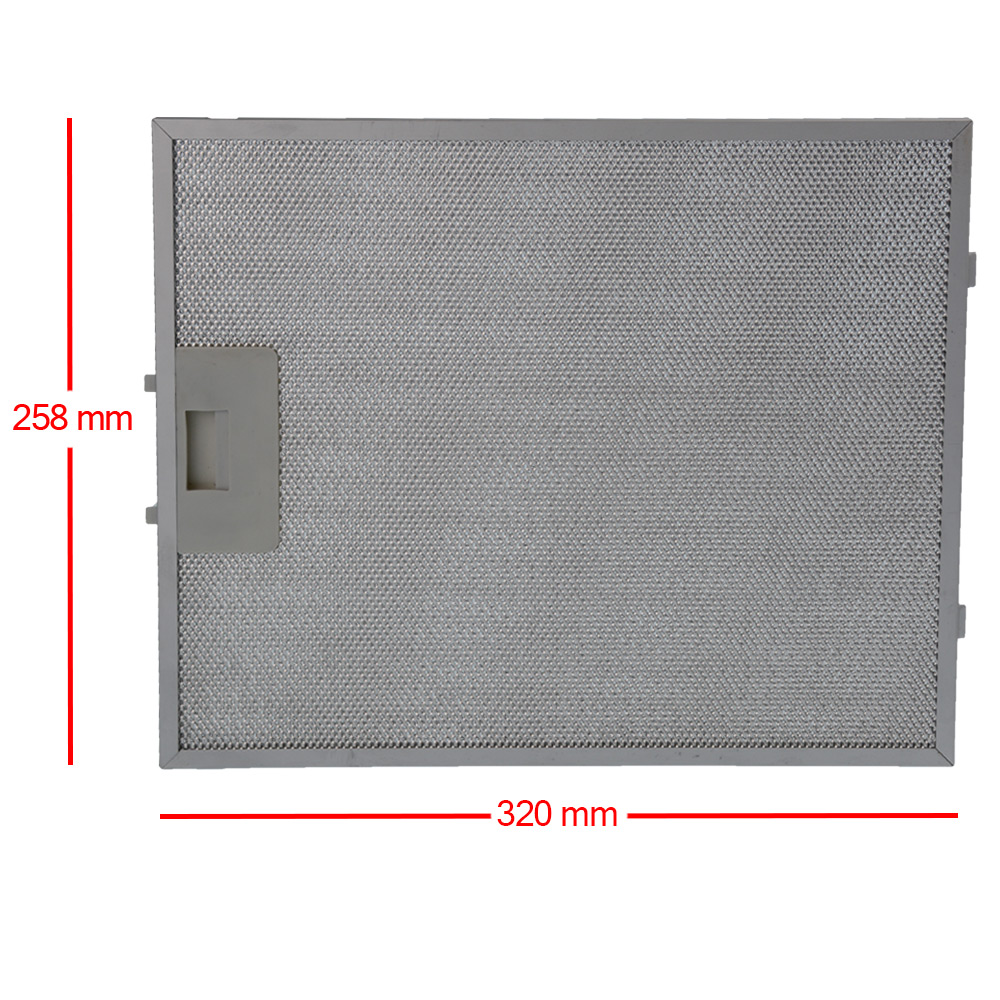 Emhætte mesh filter (metal fedtfilter) erstatning for elica  s88 ix f /90 1 stk