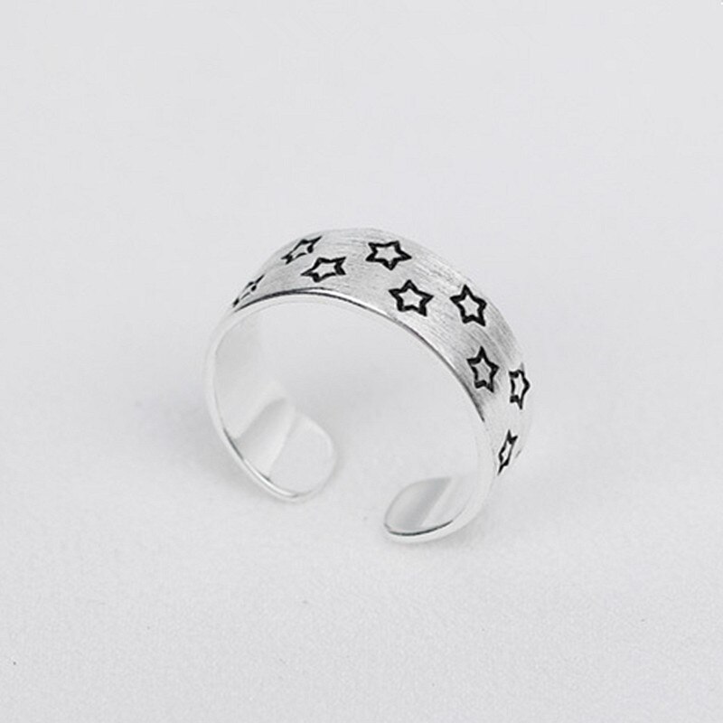 Persoonlijkheid Bohemian Vintage Ster Ringen Voor Vrouwen Mannen Vintage Ringen Gothic Sieraden Valentines