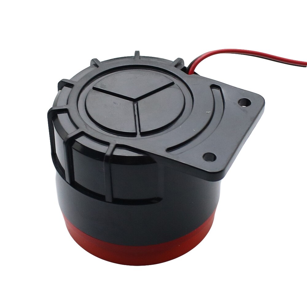 Alarma antirrobo de alto decibel, luz estroboscópica, BJ-1K, 12V / 24V / 220V