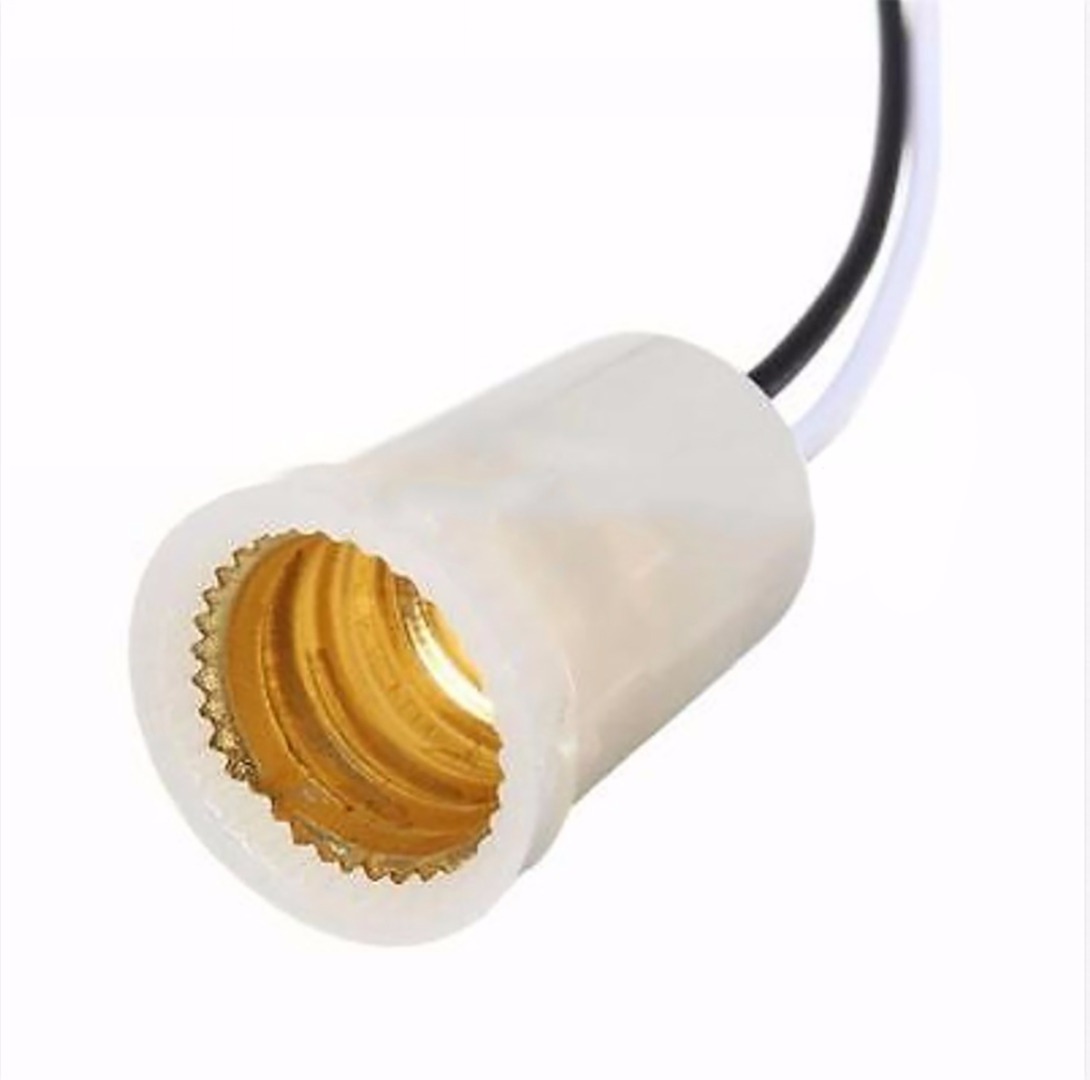 E12 Base LED Light Bulb Socket Lamp Lampen Houder Base Met Draad Connector Lamphouder Adapter 110-240V