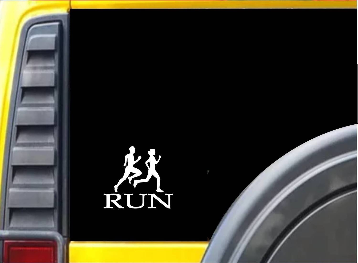 Run Familie J780 6 "Sticker Runner Decal Marathon 26.2 Raamsticker